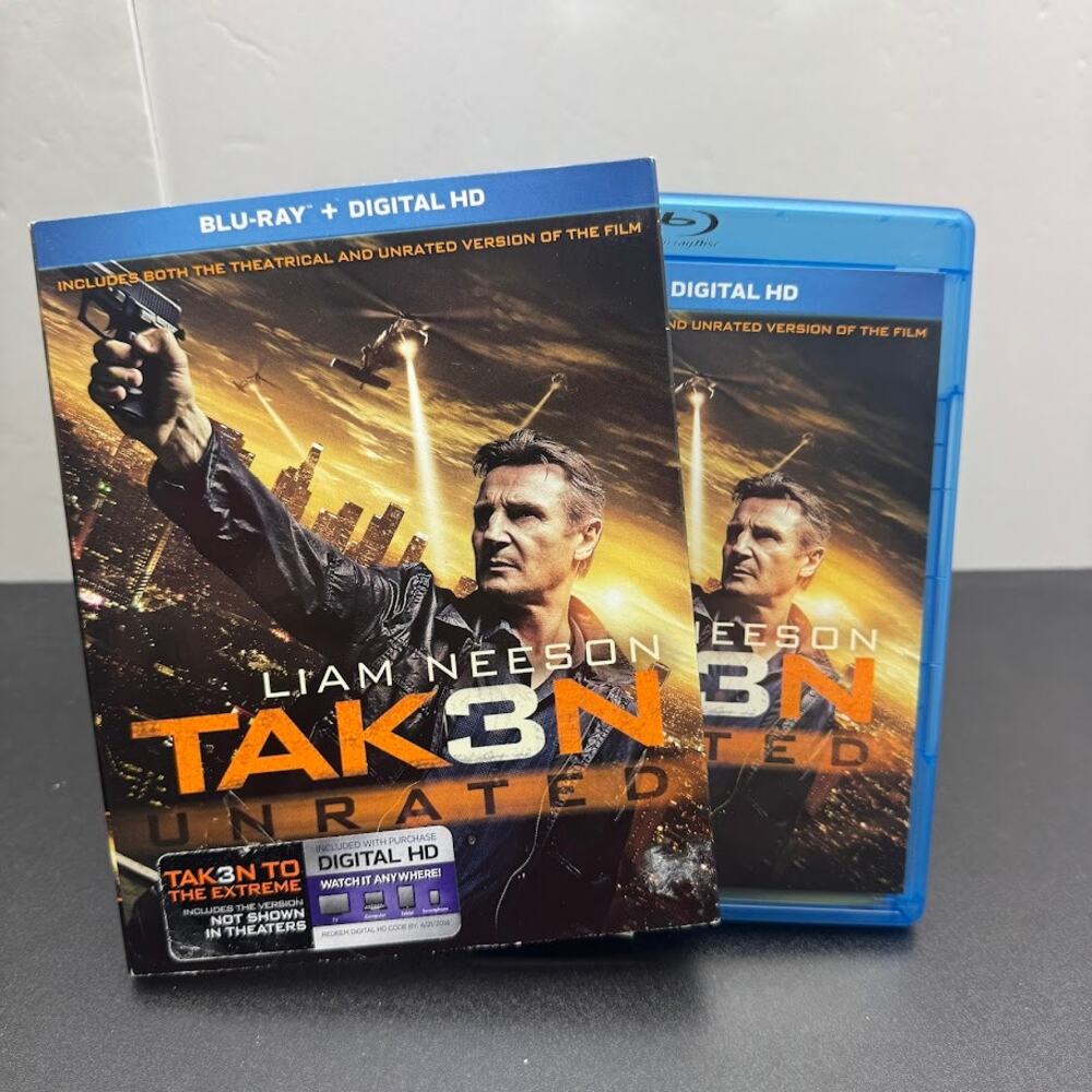 Taken 3 - Unratred (Blu-Ray 2015) Liam Neeson